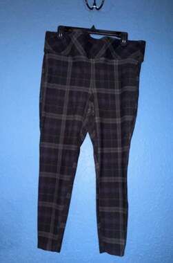 Torrid Pixie Plaid Ponte Pants Multi Color Size 2R